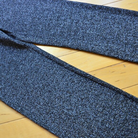 Reformation Women's Black Metallic Wide Leg Trousers Pants Size S - Picture 7 of 8